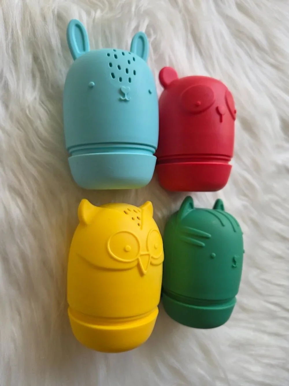 Animal Baby Bath Toy Set